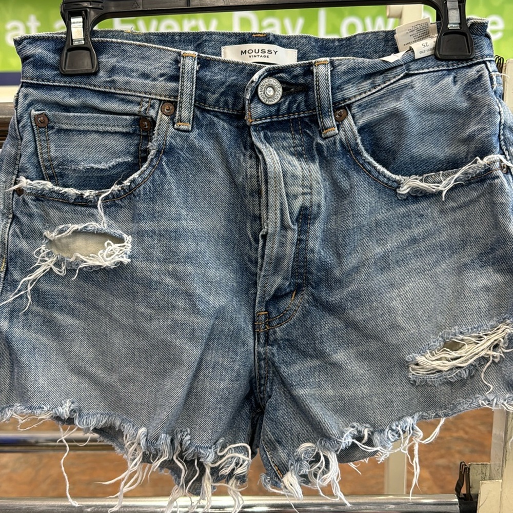 Vintage Moussy Jean Shorts SZ 25